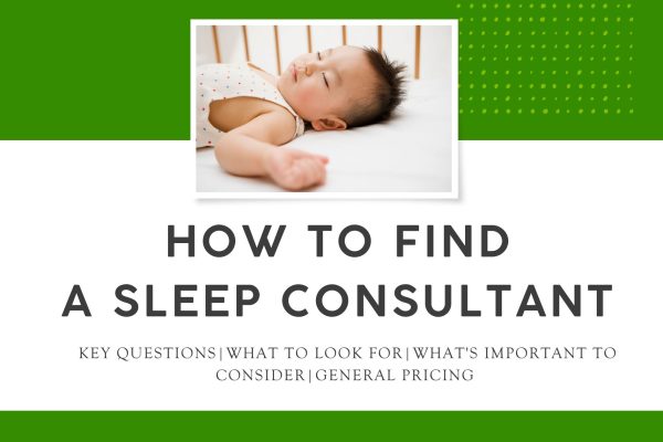 How to find a sleep consultant